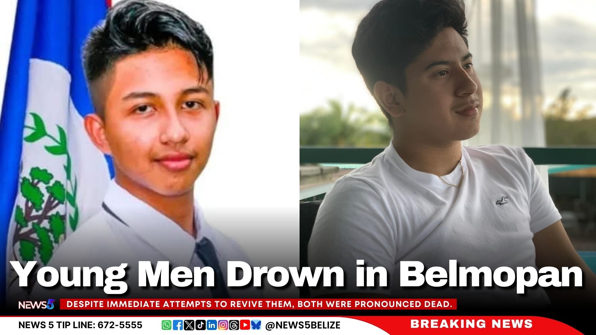 Young Men Drown in Belmopan