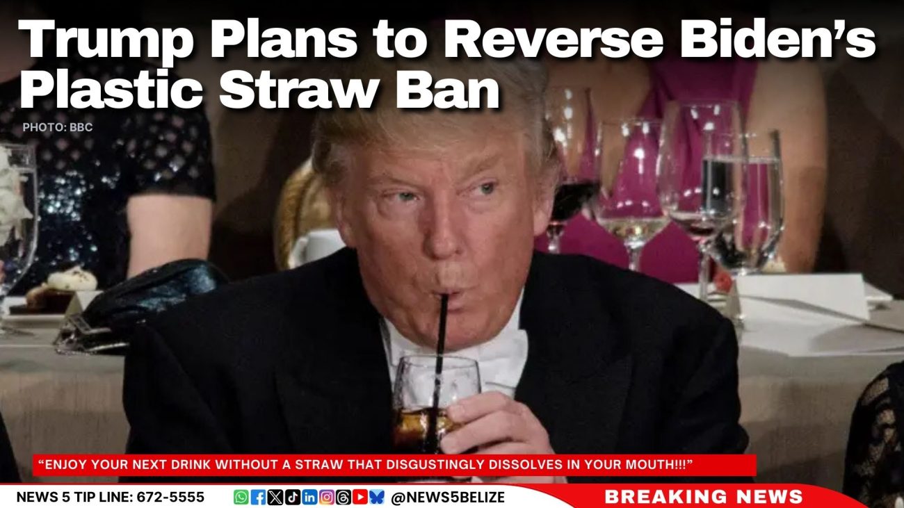 Trump Plans to Reverse Biden’s Plastic Straw Ban