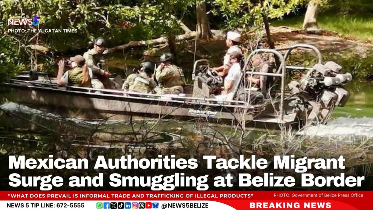 Mexican Authorities Tackle Migrant Surge and Smuggling at Belize Border