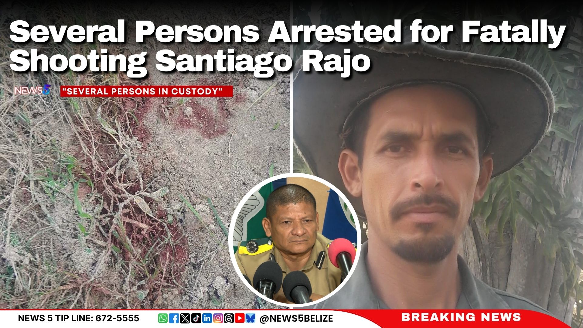 Several Persons Arrested for Fatally Shooting Santiago Rajo