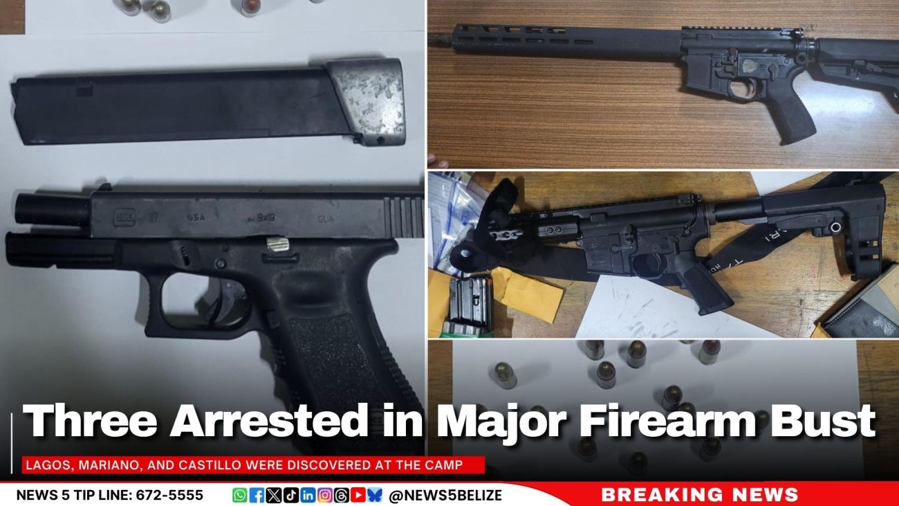 Three Arrested in Major Firearm Bust