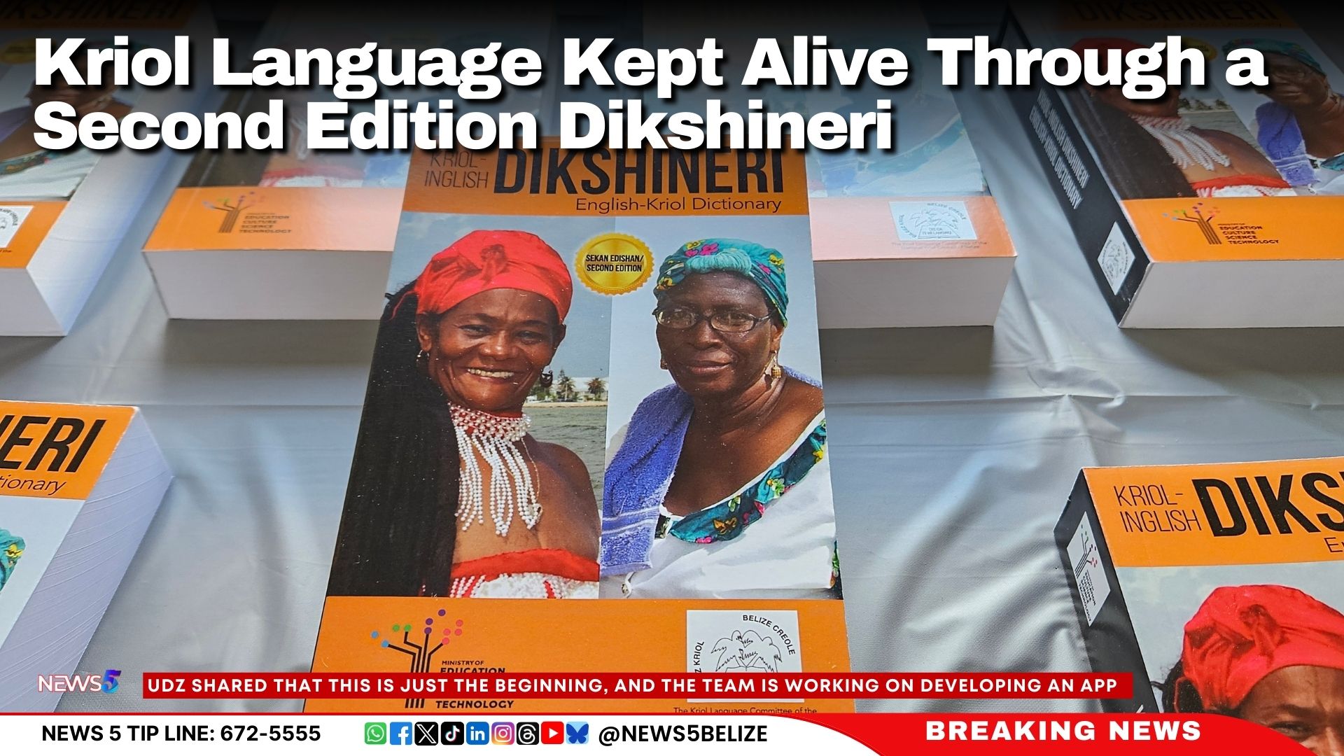 Kriol Language Kept Alive Through a Second Edition Dikshineri