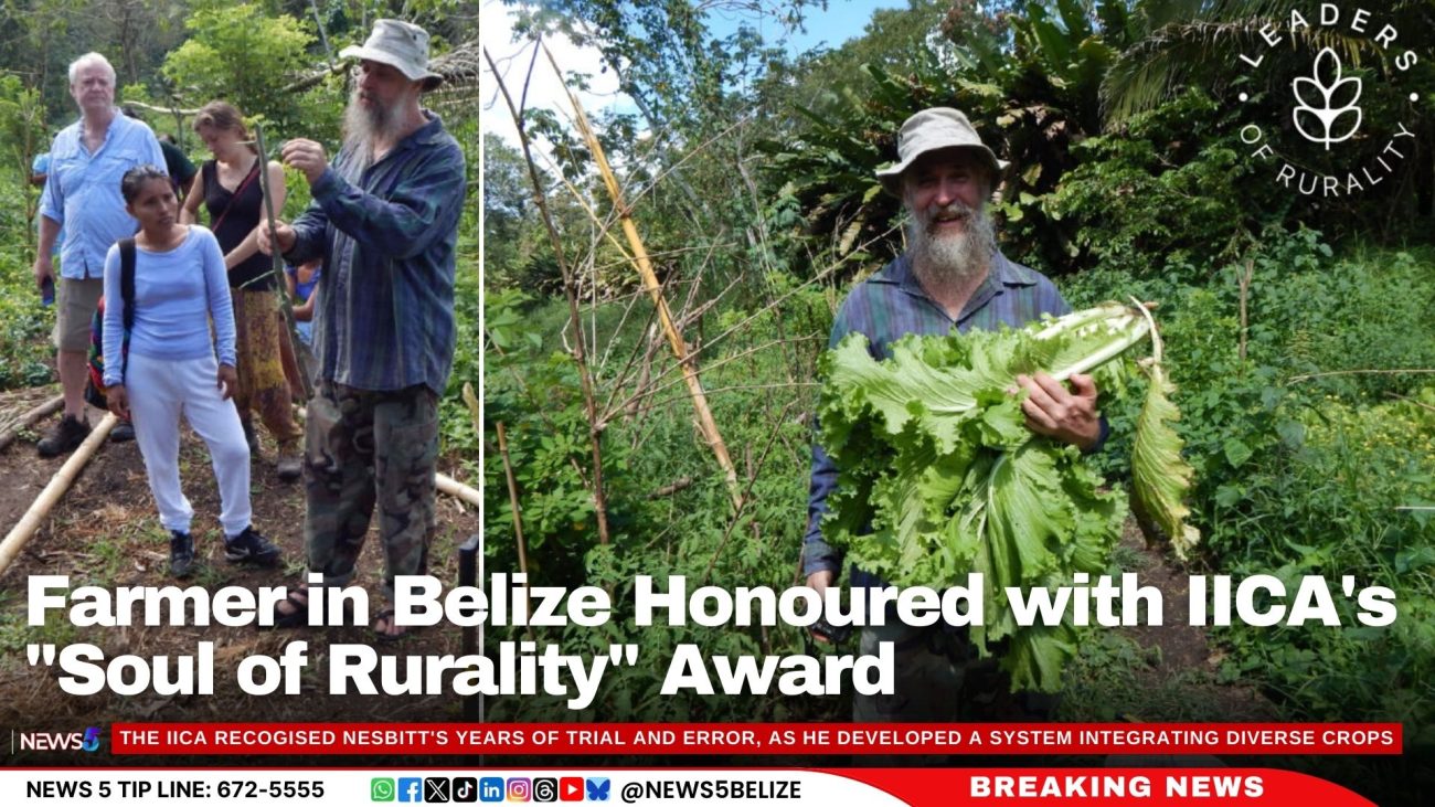 Farmer in Belize Honoured with IICA's "Soul of Rurality" Award