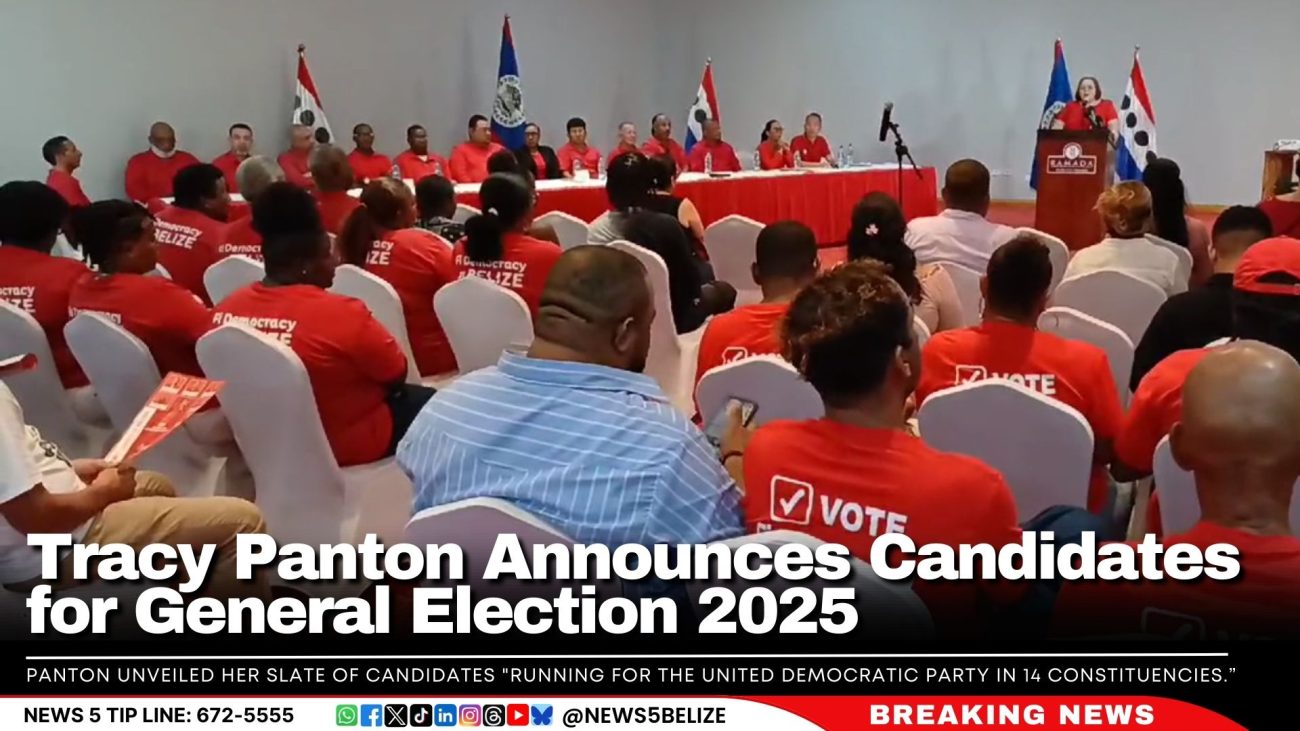 Tracy Panton Announces Candidates for General Election 2025