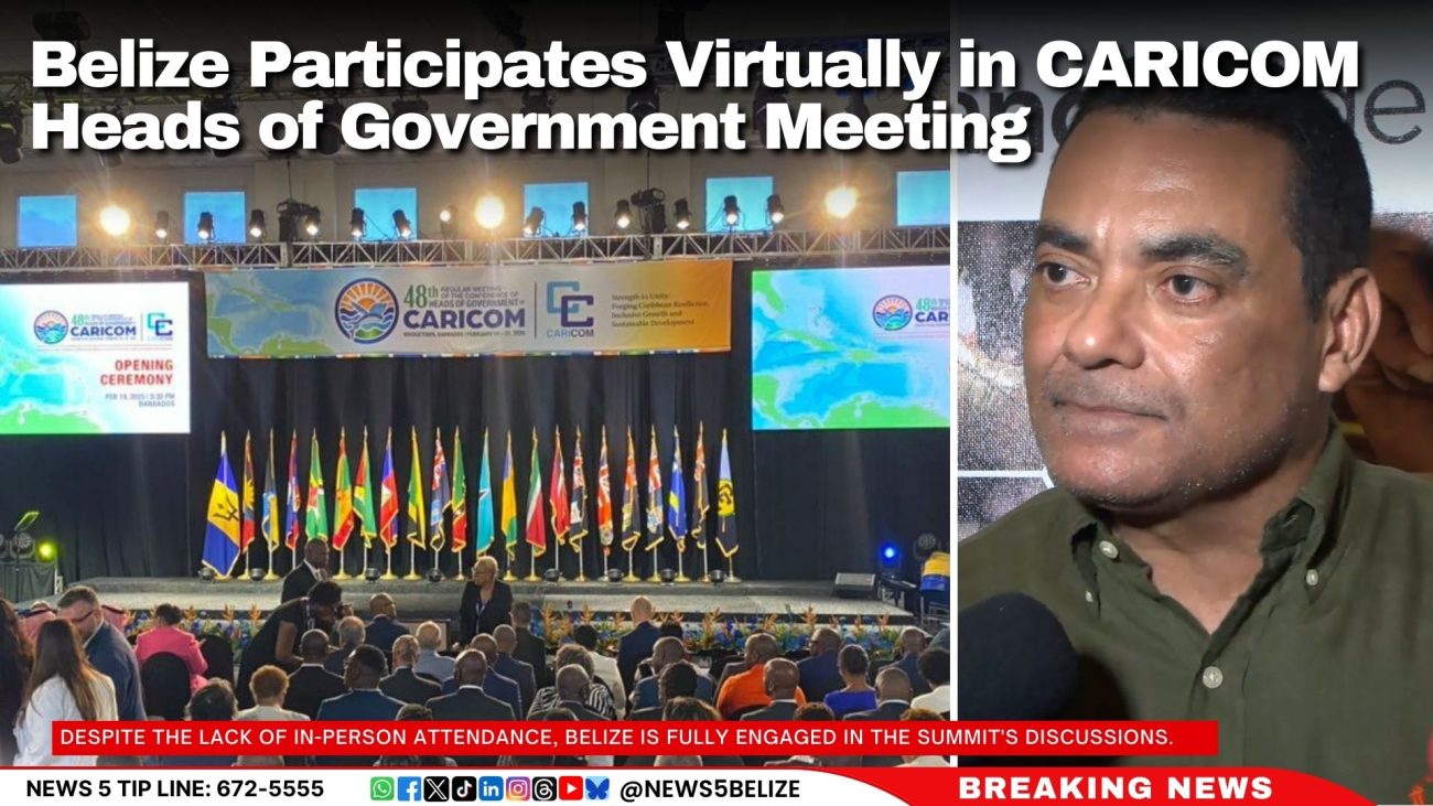 Belize Participates Virtually in CARICOM Heads of Government Meeting