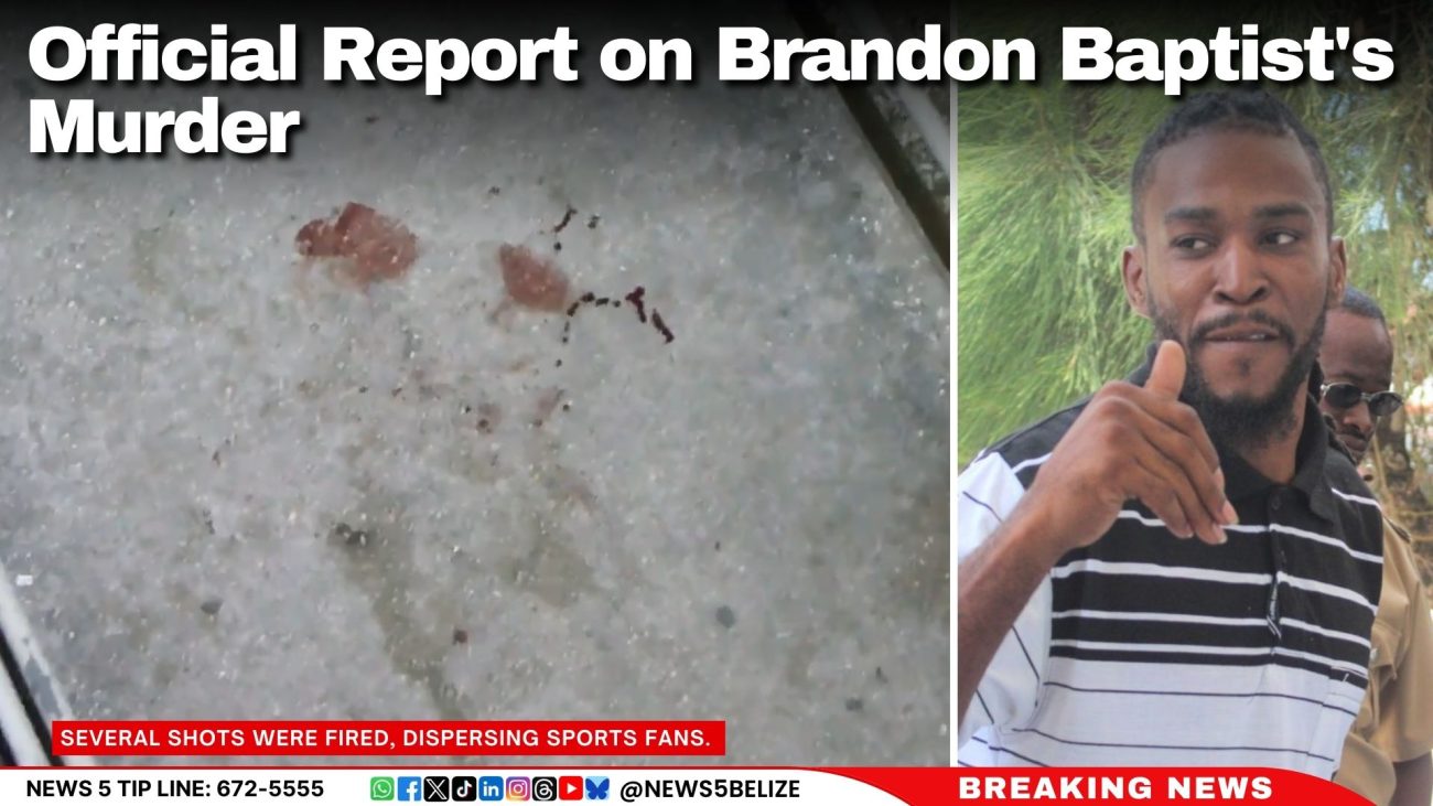 Official Report on Brandon Baptist's Murder