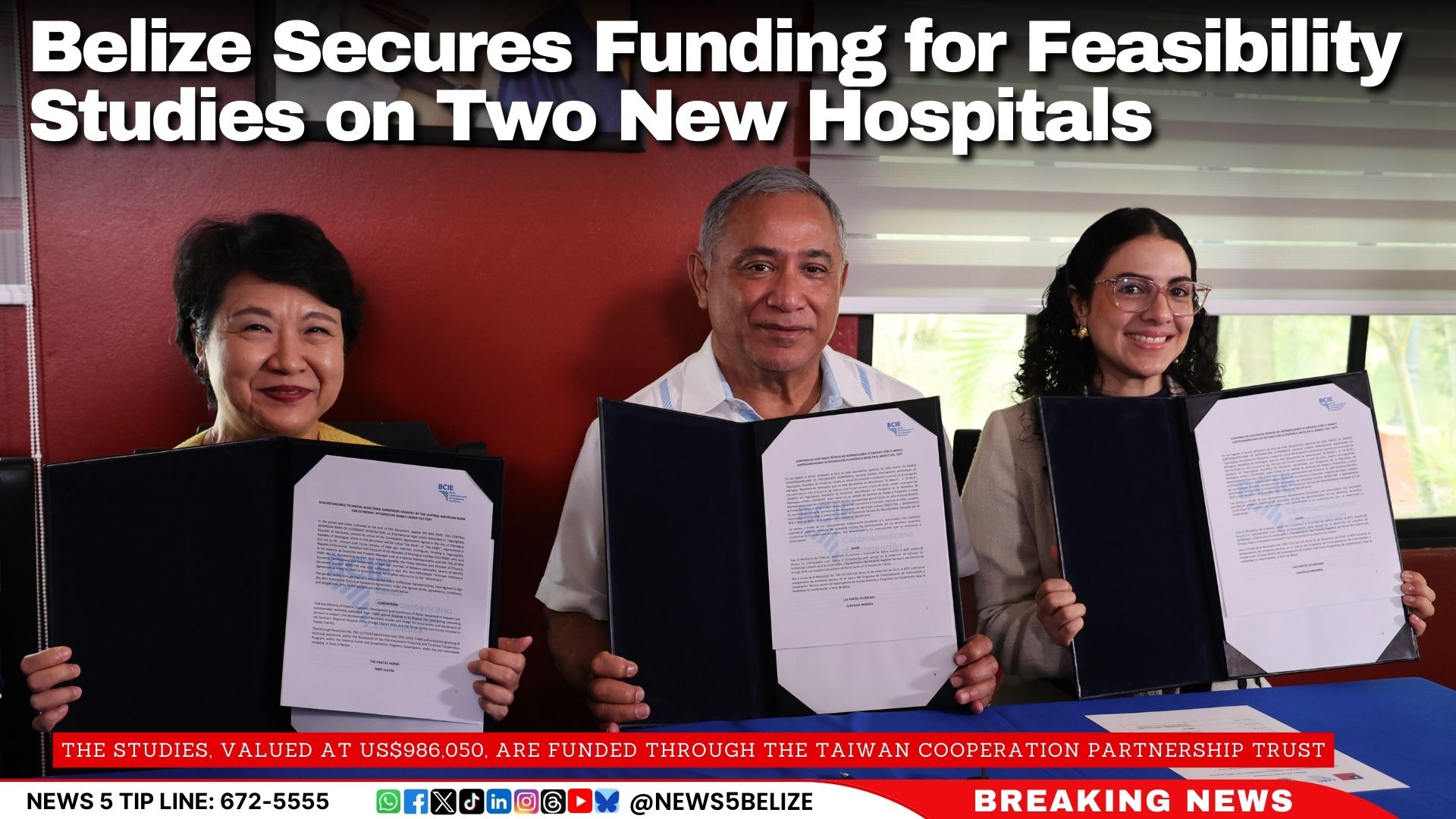 Belize Secures Funding for Feasibility Studies on Two New Hospitals