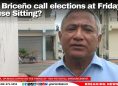 Will Briceño call elections at Friday’s House Sitting?