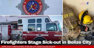 Firefighters Stage Sick-out in Belize City