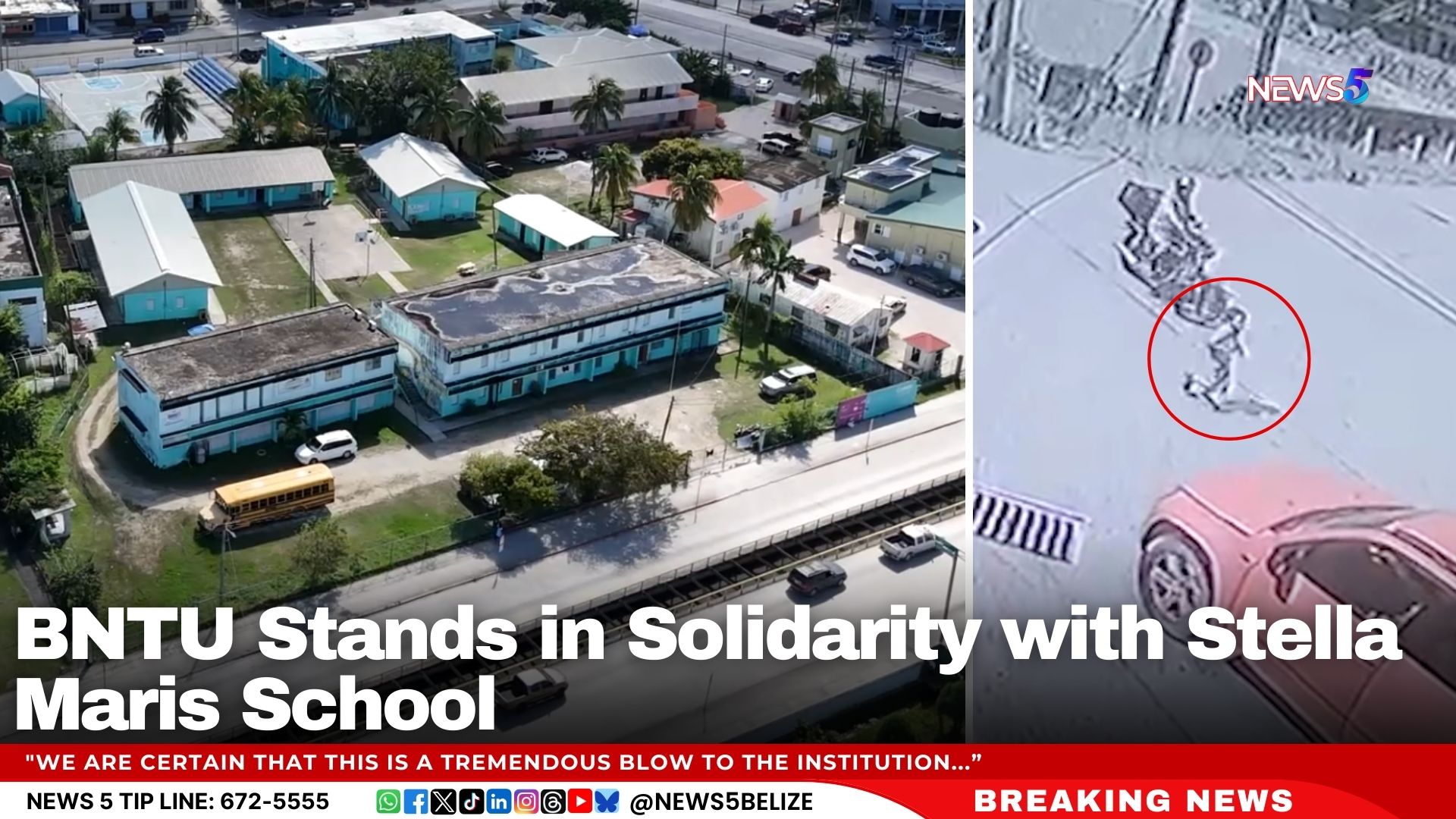 BNTU Stands in Solidarity with Stella Maris School