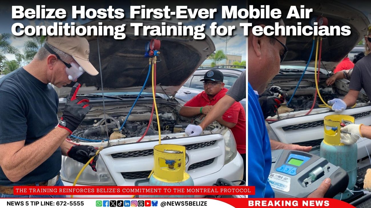 Belize Hosts First-Ever Mobile Air Conditioning Training for Technicians