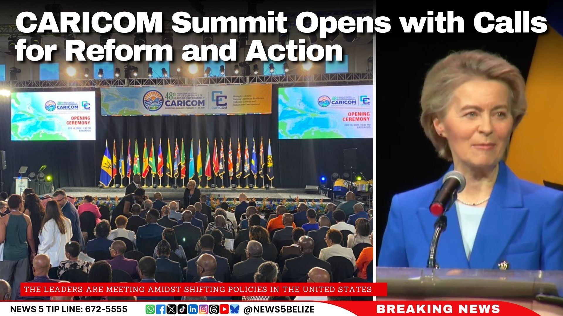 CARICOM Summit Opens with Calls for Reform and Action