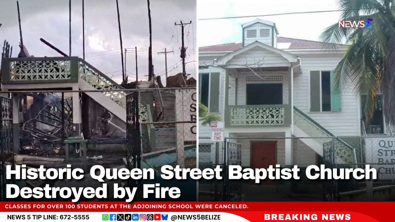 Historic Queen Street Baptist Church Destroyed by Fire