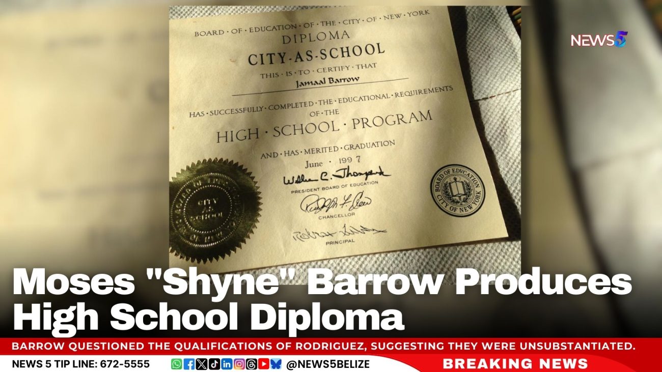 Moses "Shyne" Barrow Produces High School Diploma