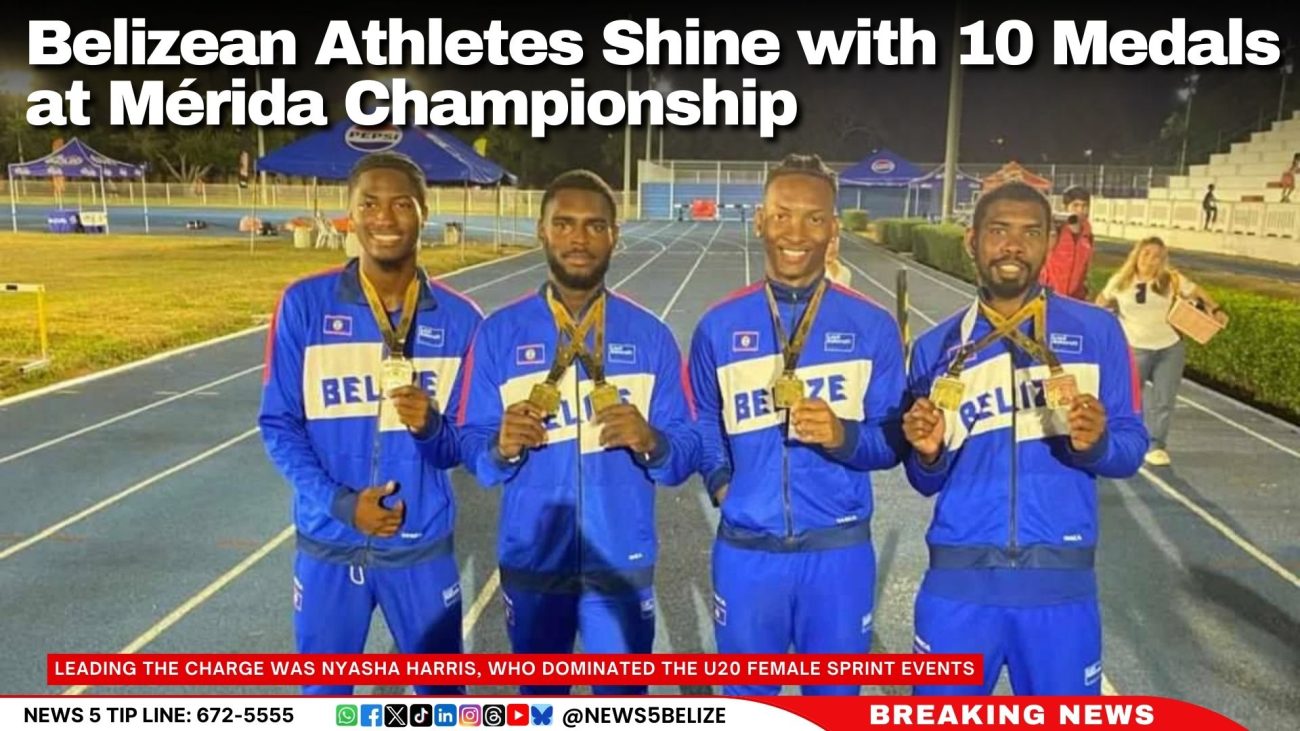 Belizean Athletes Shine with 10 Medals at Mérida Championship