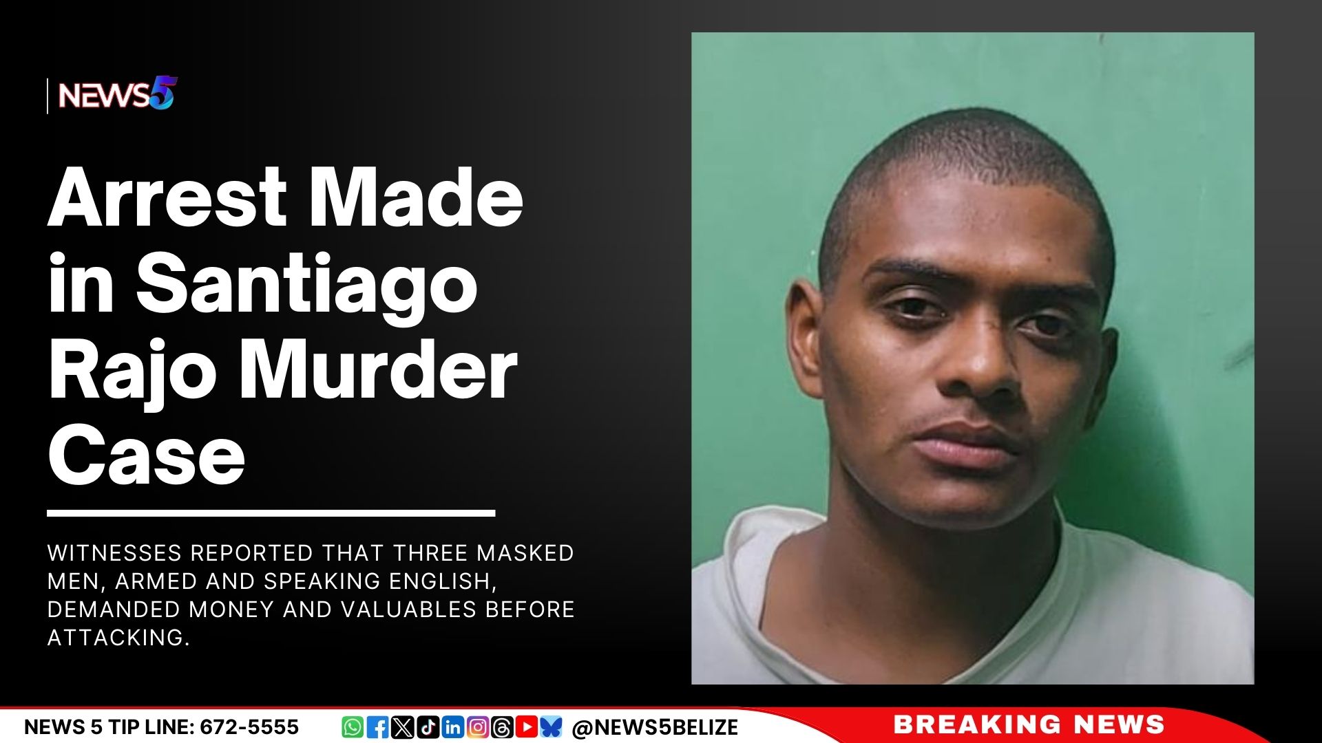 Arrest Made in Santiago Rajo Murder Case