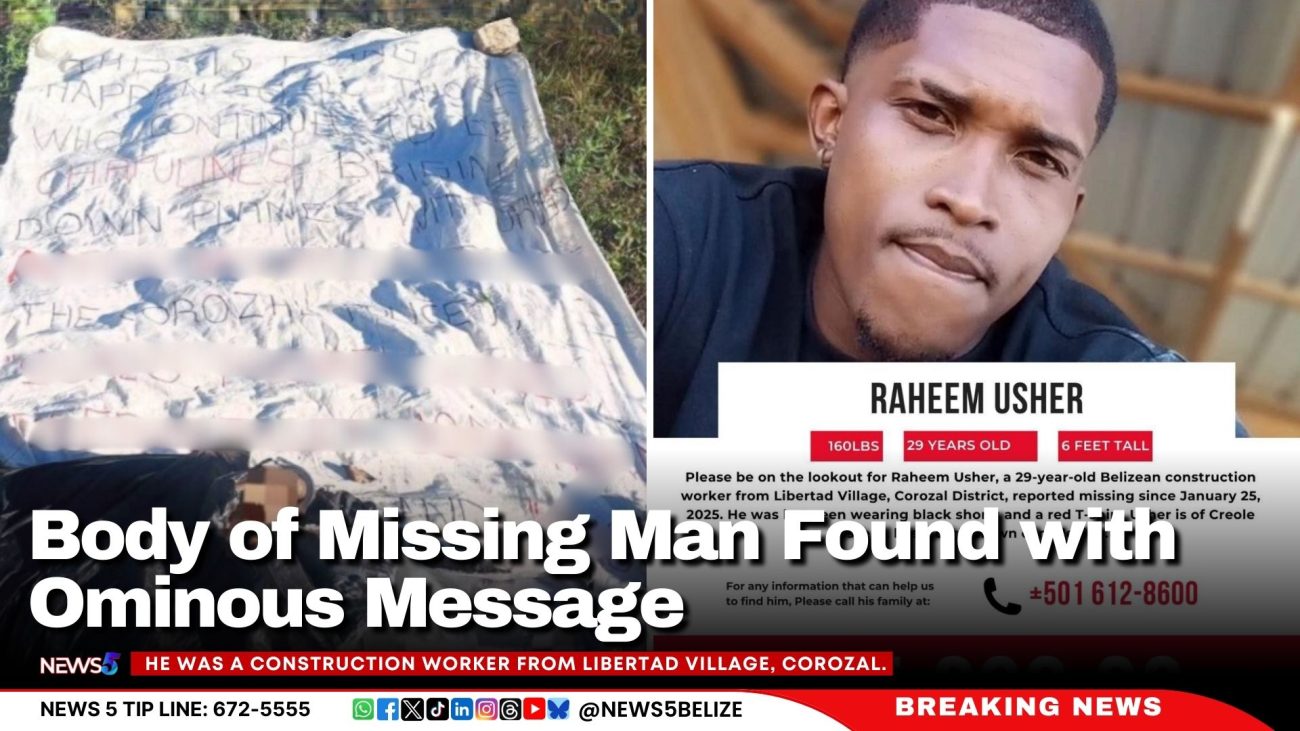 Body of Missing Man Found with Ominous Message