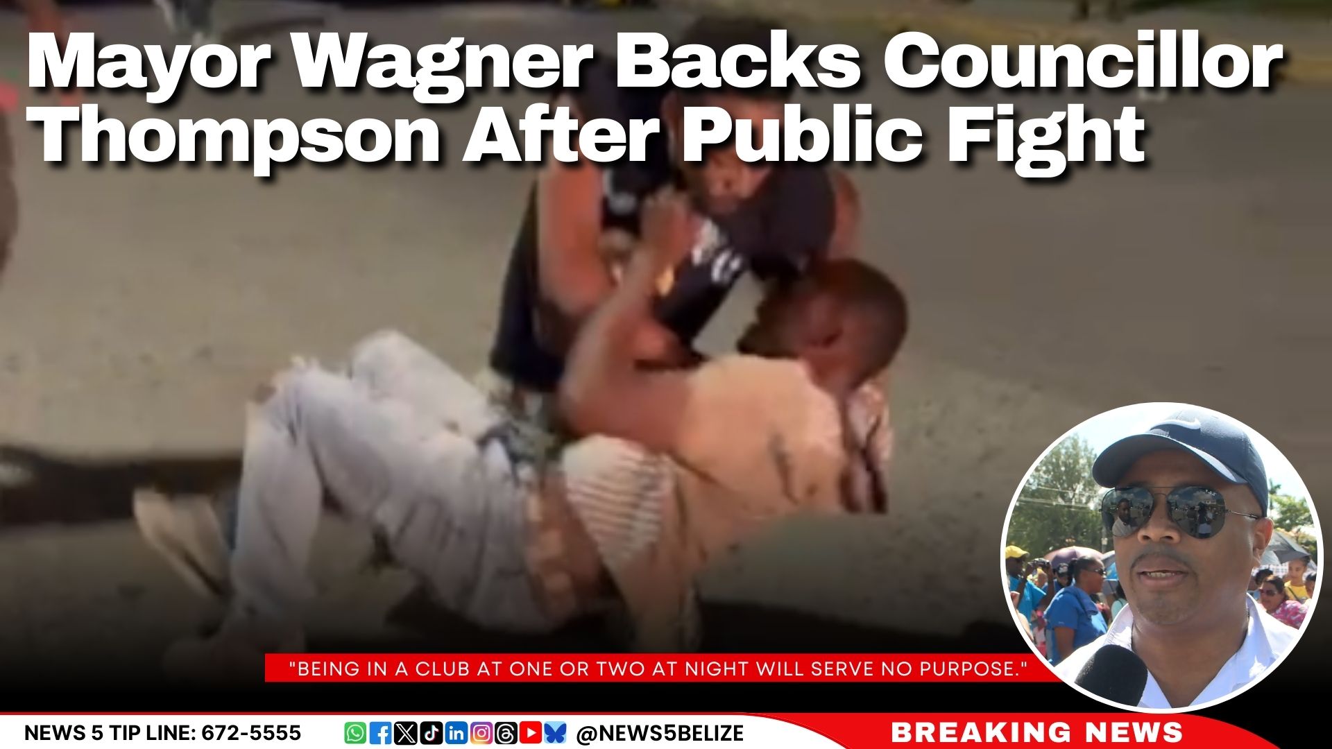 Mayor Wagner Backs Councillor Thompson After Public Fight