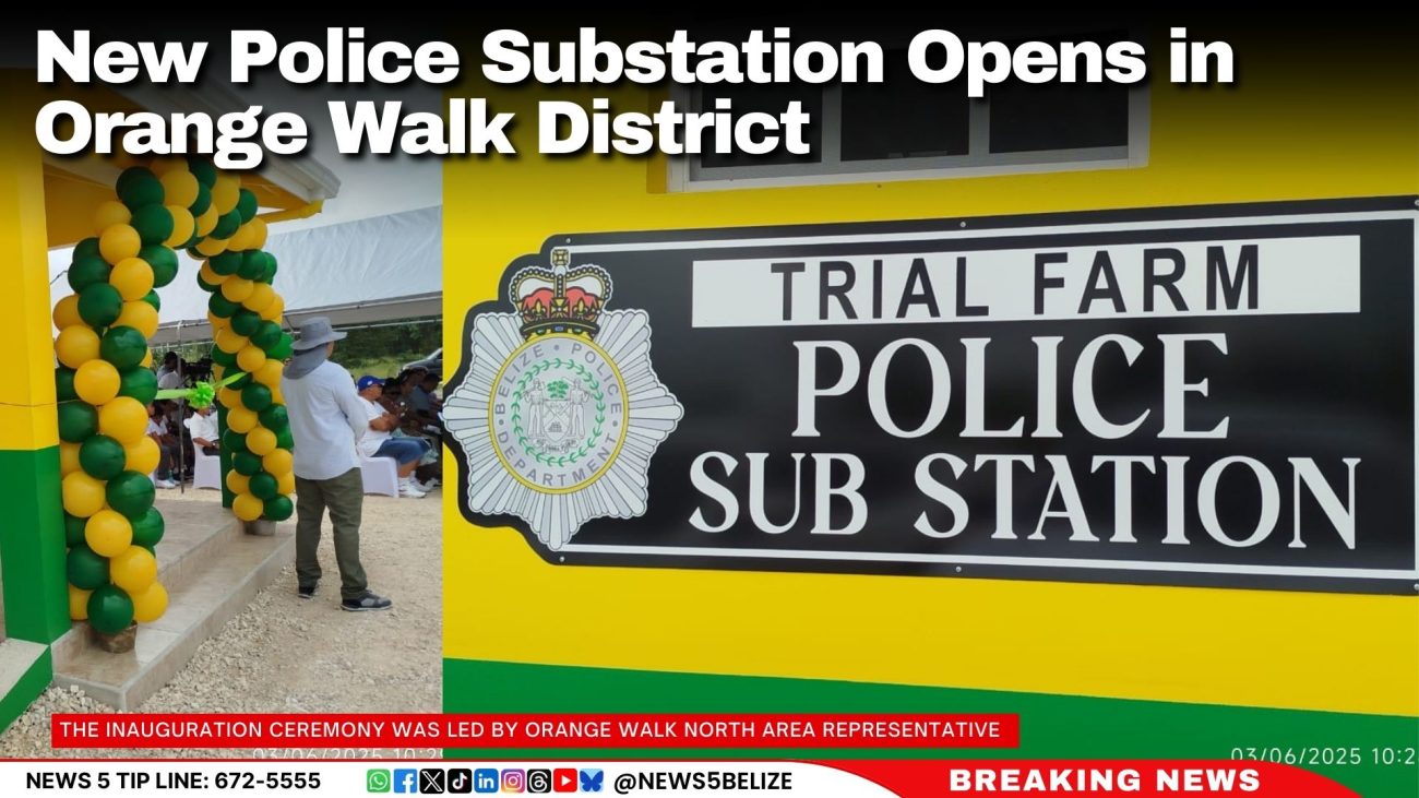 New Police Substation Opens in Orange Walk District