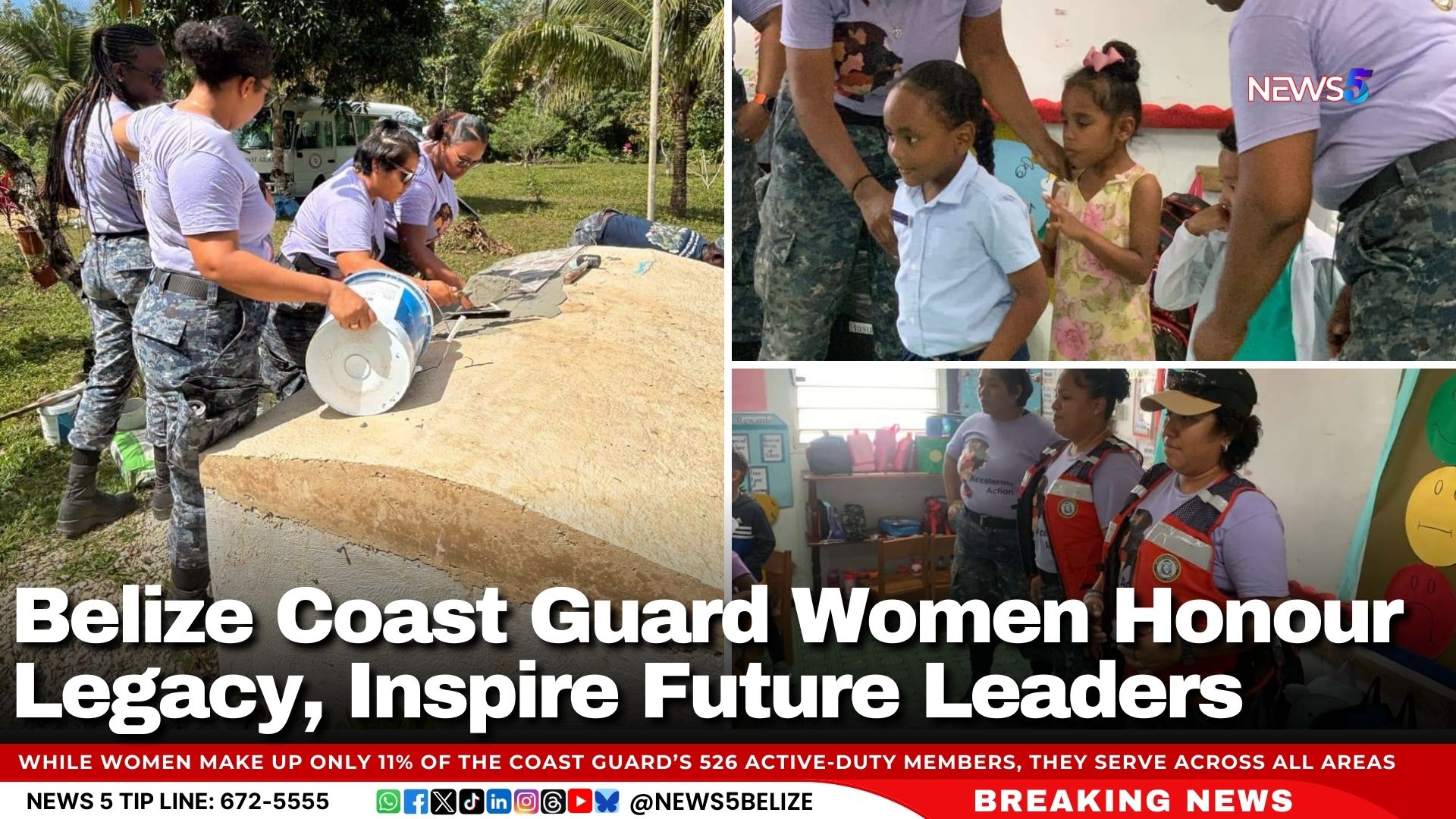 Belize Coast Guard Women Honour Legacy, Inspire Future Leaders