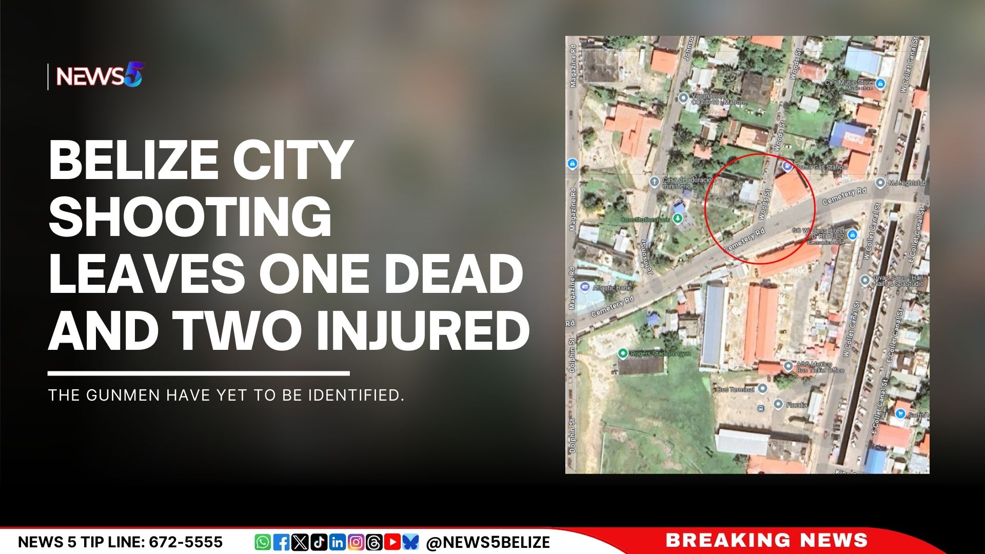 Belize City Shooting Leaves One Dead and Two Injured