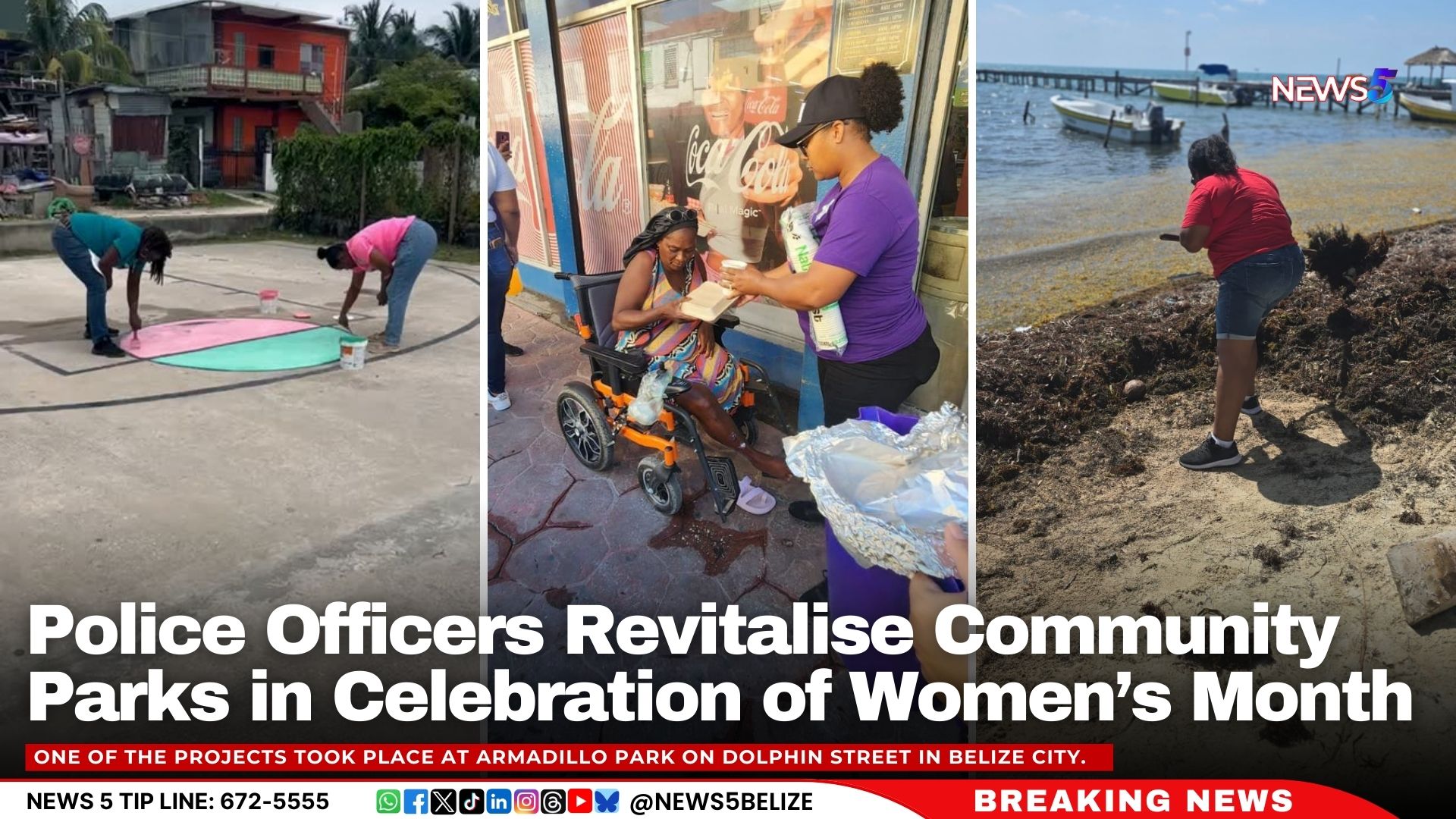 Police Officers Revitalise Community Parks in Celebration of Women’s Month