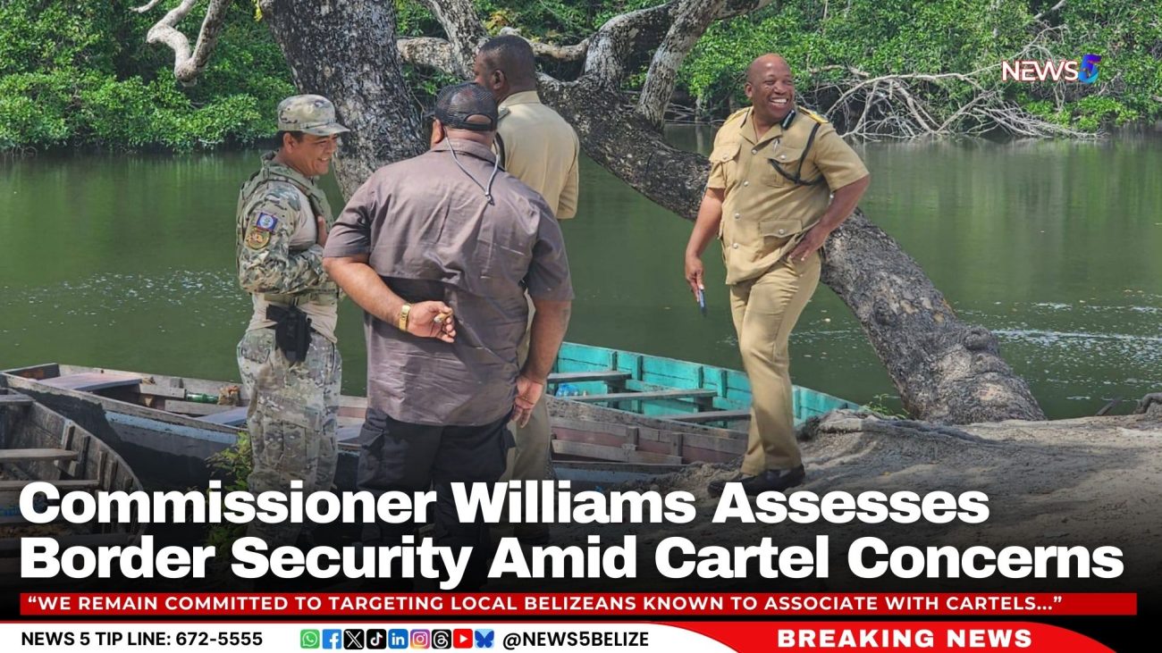 Commissioner Williams Assesses Border Security Amid Cartel Concerns