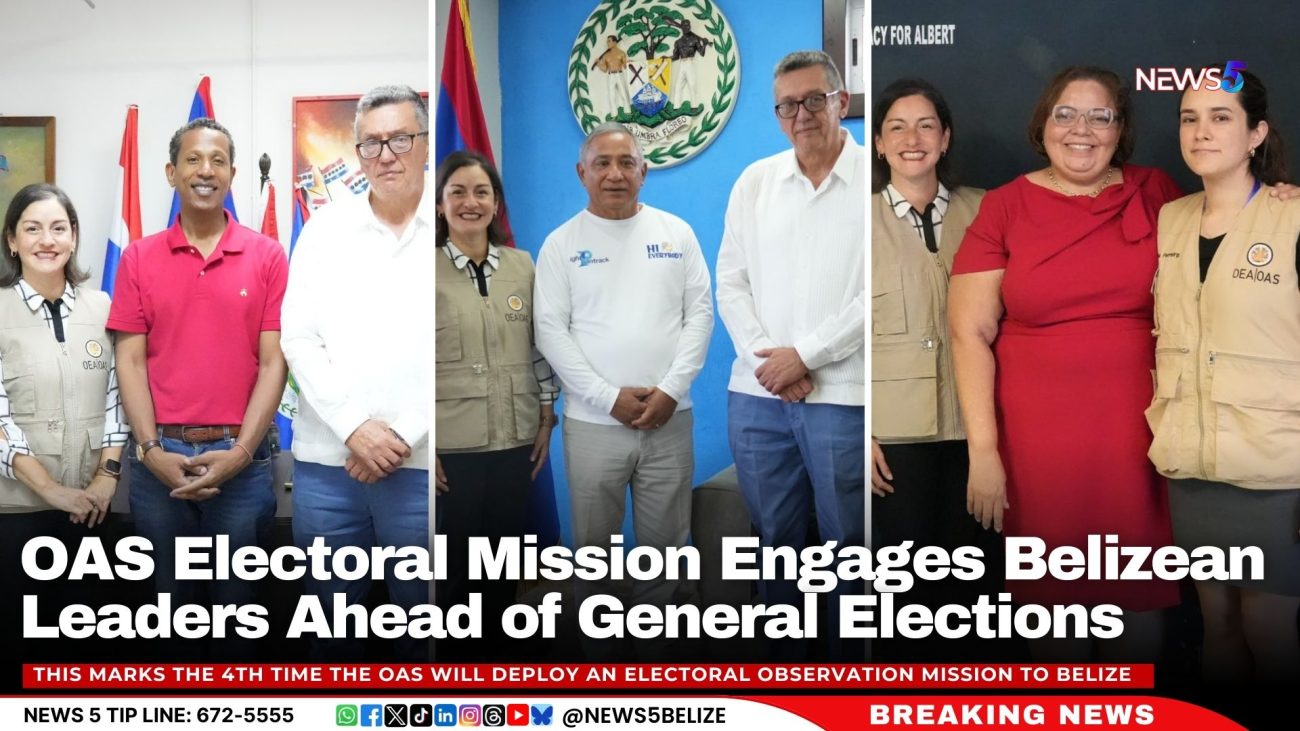 OAS Electoral Mission Engages Belizean Leaders Ahead of General Elections