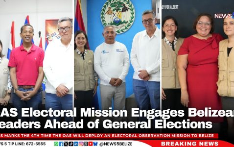 OAS Electoral Mission Engages Belizean Leaders Ahead of General Elections