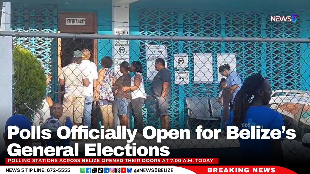 Polls Officially Open for Belize’s General Elections