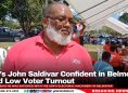 UDP’s John Saldivar Confident in Belmopan Amid Low Voter Turnout