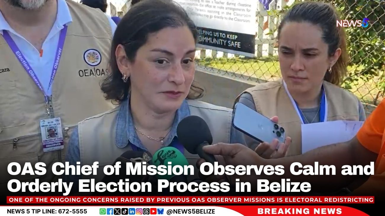 OAS Chief of Mission Observes Calm and Orderly Election Process in Belize