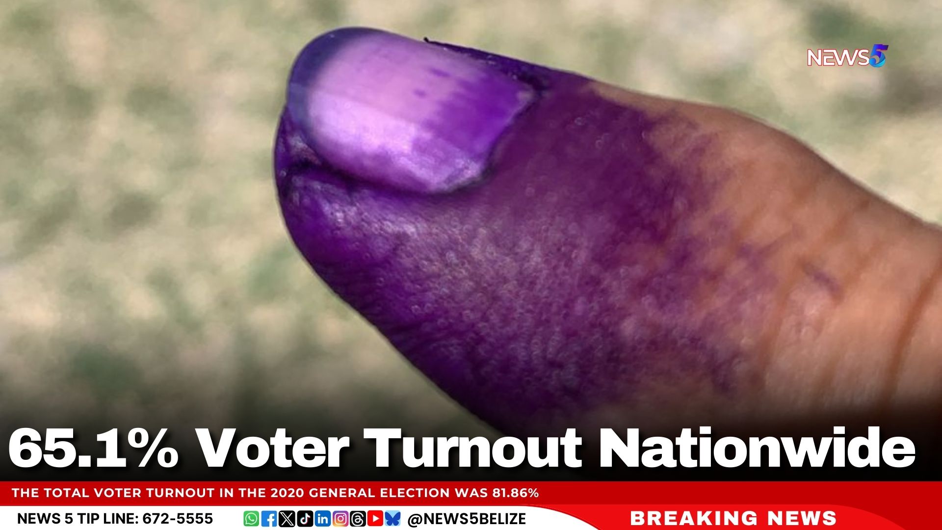 65.1% Voter Turnout Nationwide