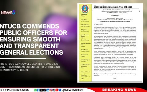 NTUCB Commends Public Officers for Ensuring Smooth and Transparent General Elections