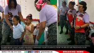 Belize Coast Guard Women Honour Legacy, Inspire Future Leaders 