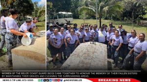 Belize Coast Guard Women Honour Legacy, Inspire Future Leaders 