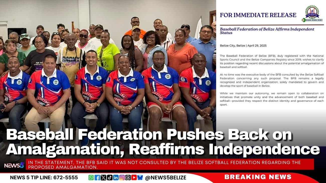 Baseball Federation Pushes Back on Amalgamation, Reaffirms Independence