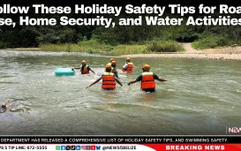 Follow These Holiday Safety Tips for Road Use, Home Security, and Water Activities