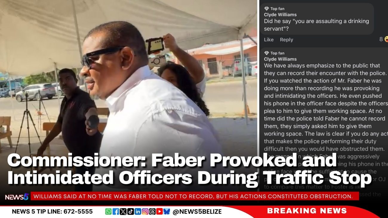 Commissioner: Faber Provoked and Intimidated Officers During Traffic Stop
