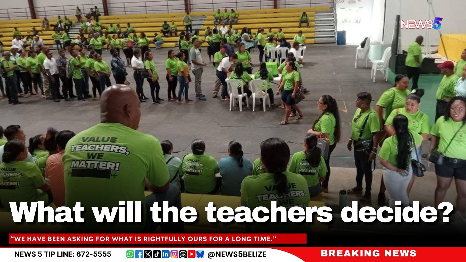 What will the teachers decide?