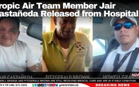 Tropic Air Team Member Jair Castañeda Released from Hospital