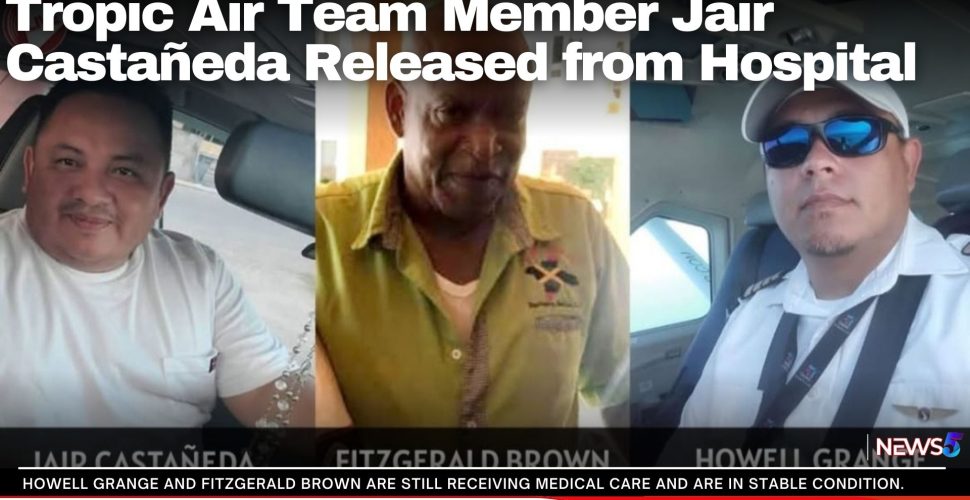 Tropic Air Team Member Jair Castañeda Released from Hospital