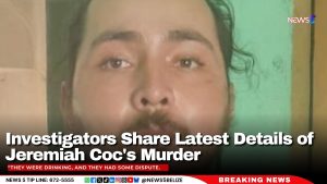 Investigators Share Latest Details of Jeremiah Coc’s Murder