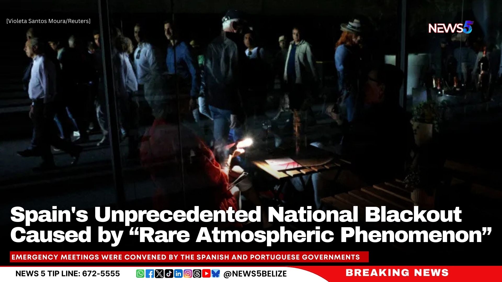 Spain's Unprecedented National Blackout Caused by “Rare Atmospheric Phenomenon”