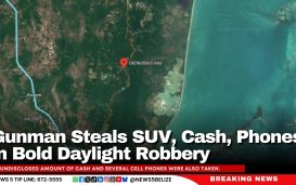 Gunman Steals SUV, Cash, Phones in Bold Daylight Robbery