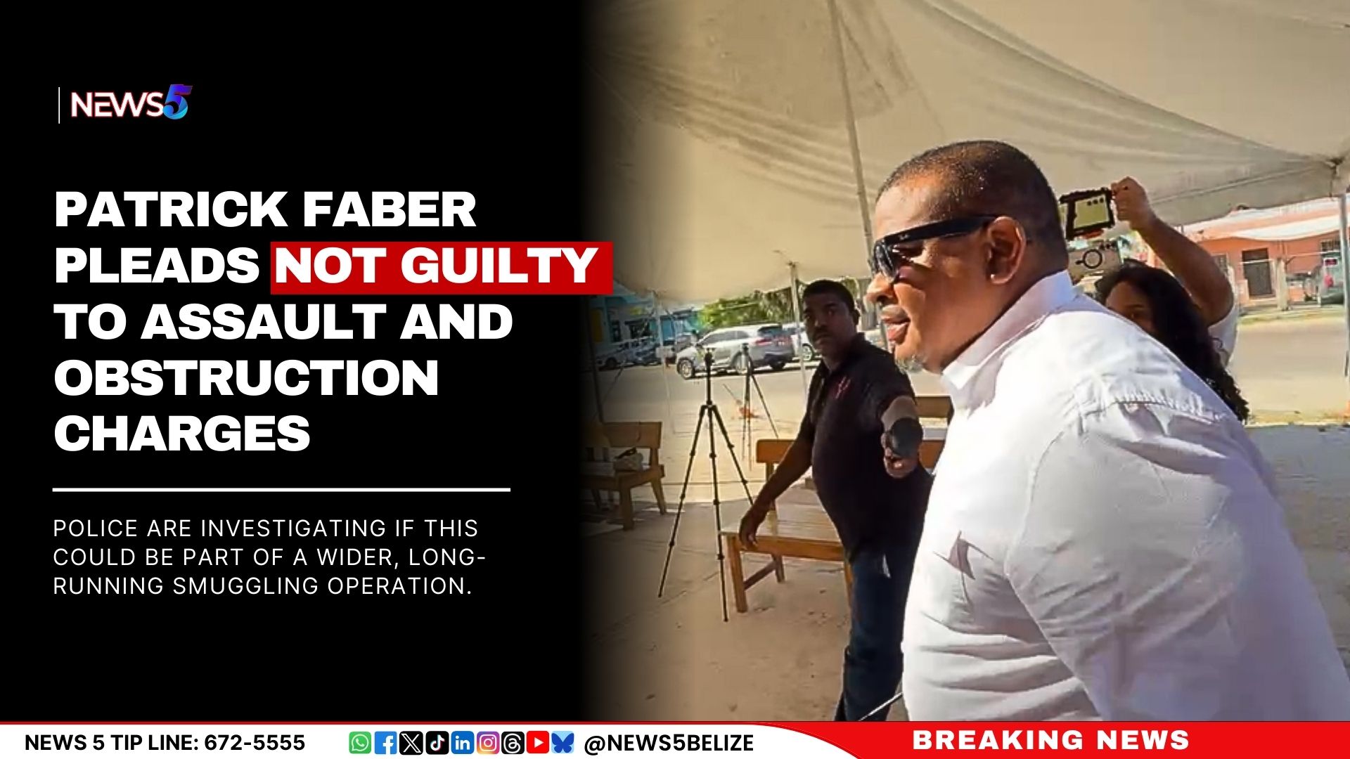Patrick Faber Pleads Not Guilty to Assault and Obstruction Charges