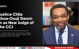 Justice Chile Eboe-Osuji Sworn In as New Judge of the CCJ