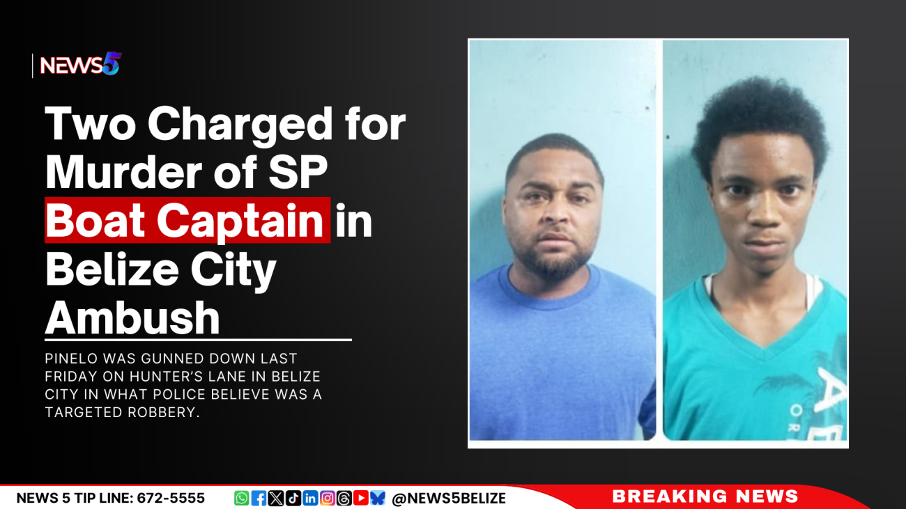 Two Charged for Murder of SP Boat Captain in Belize City Ambush