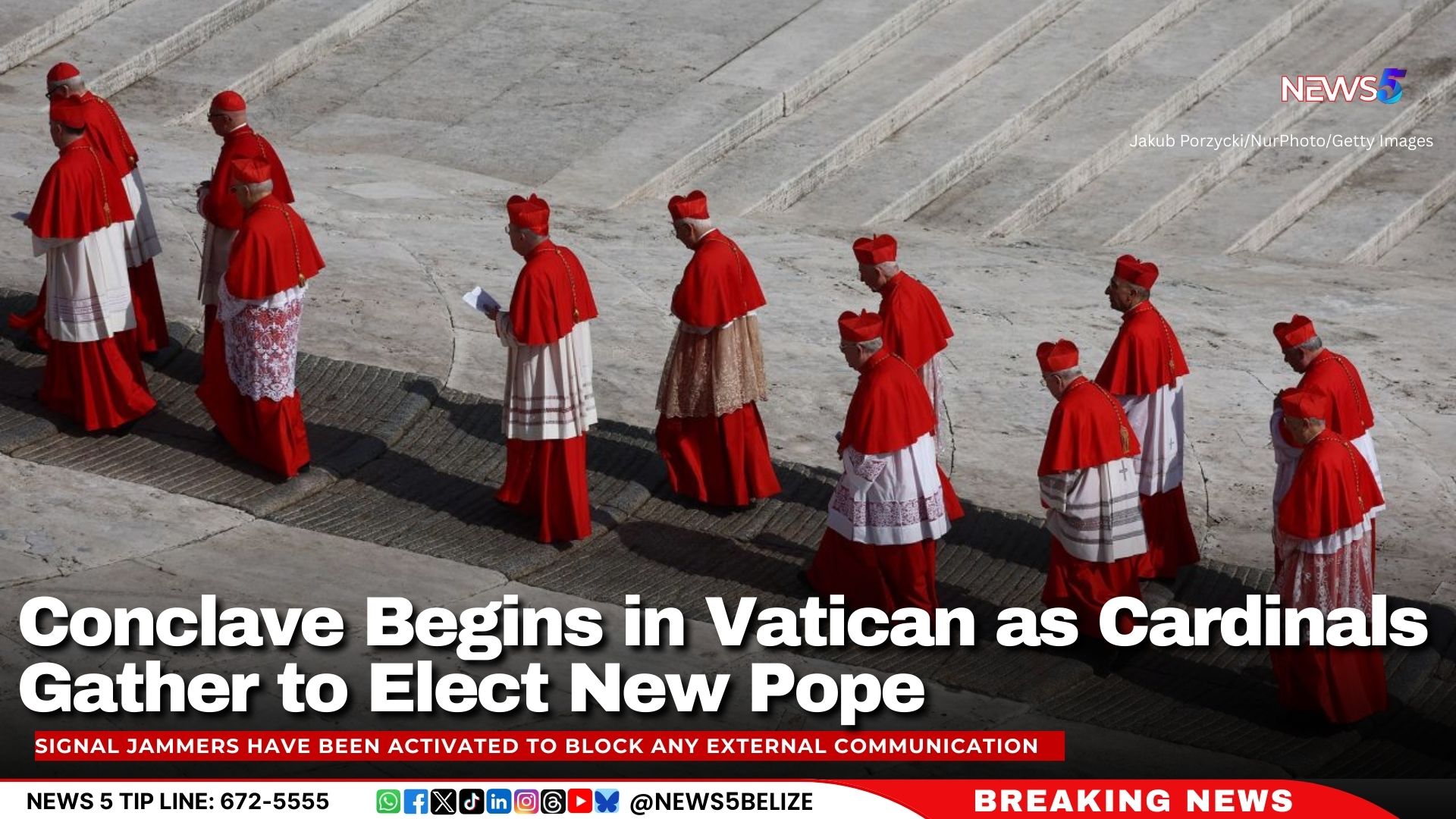 Conclave Begins in Vatican as Cardinals Gather to Elect New Pope
