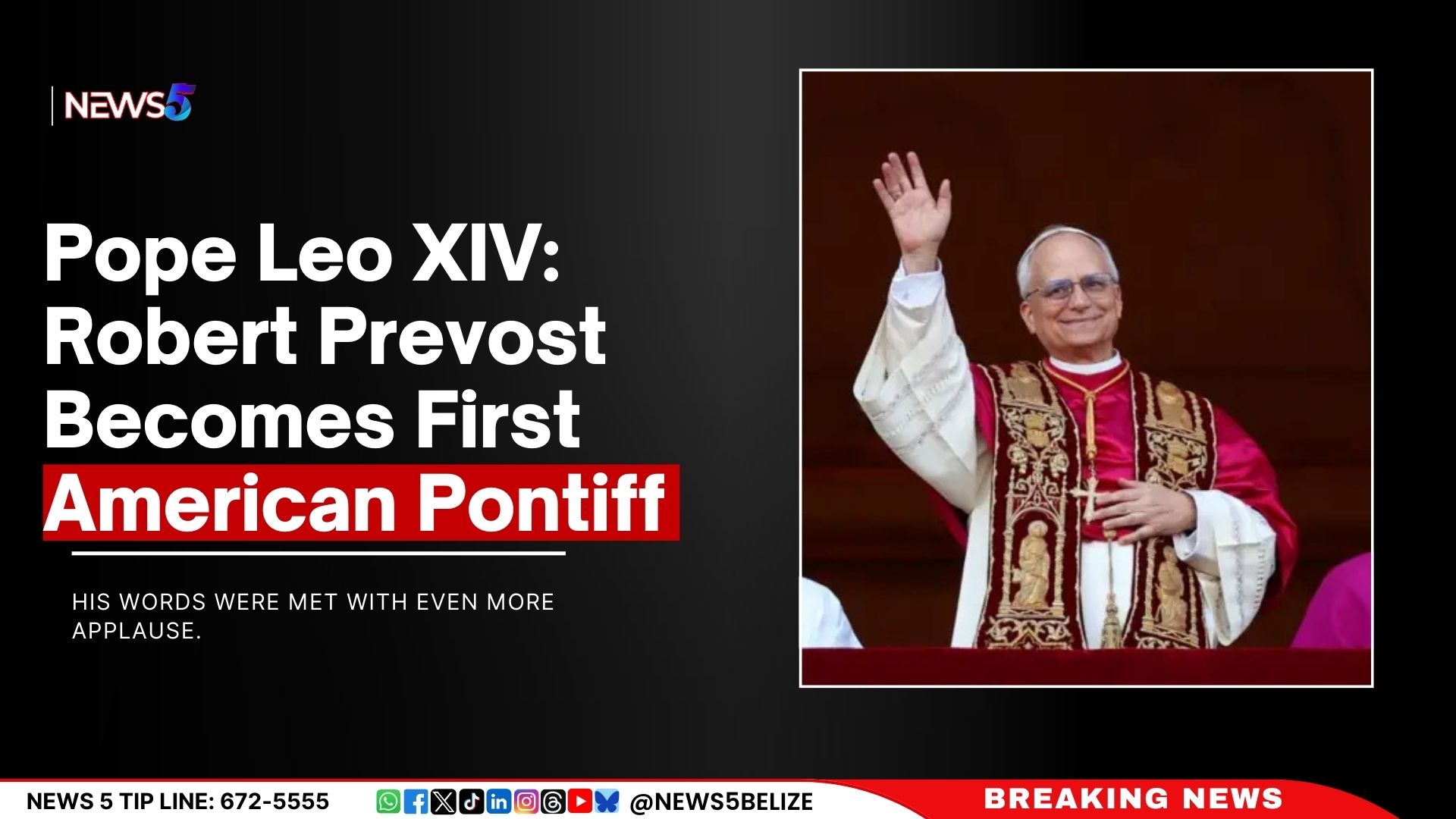 Pope Leo XIV: Robert Prevost Becomes First American Pontiff